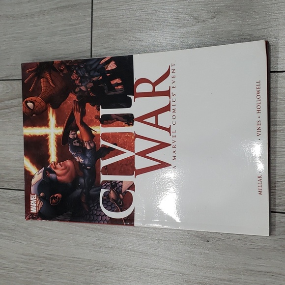 NWOT Civil War Marvel Comics Event & X-men Civil War Trades - Picture 2 of 9